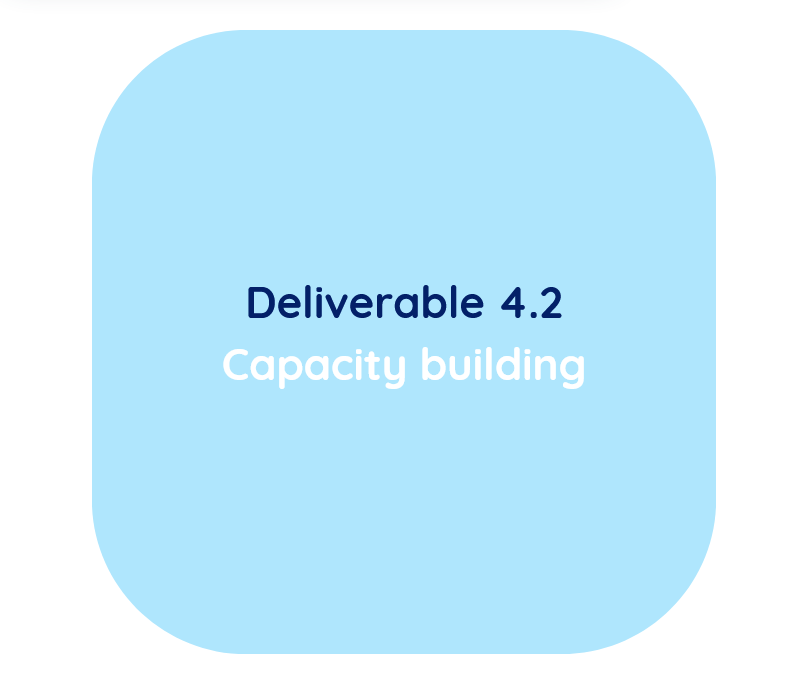 Deliverable 4.2 - Capacity building